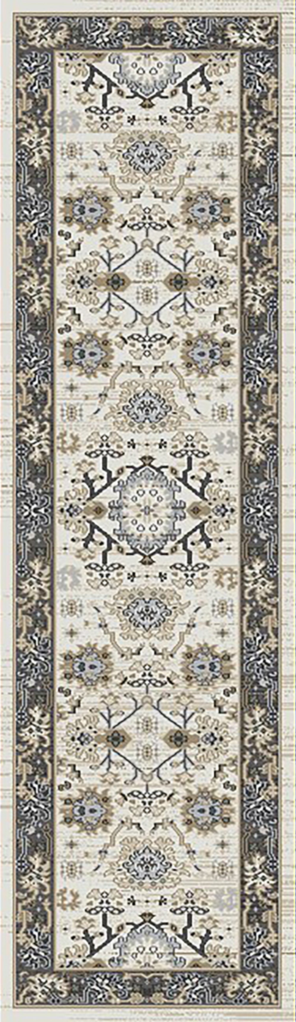 YAZD 8531 Ivory/Grey