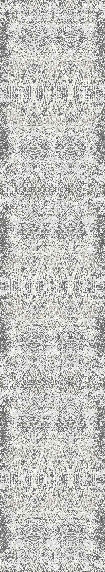 Zen Modern Grey Abstract Medium Pile Rug
