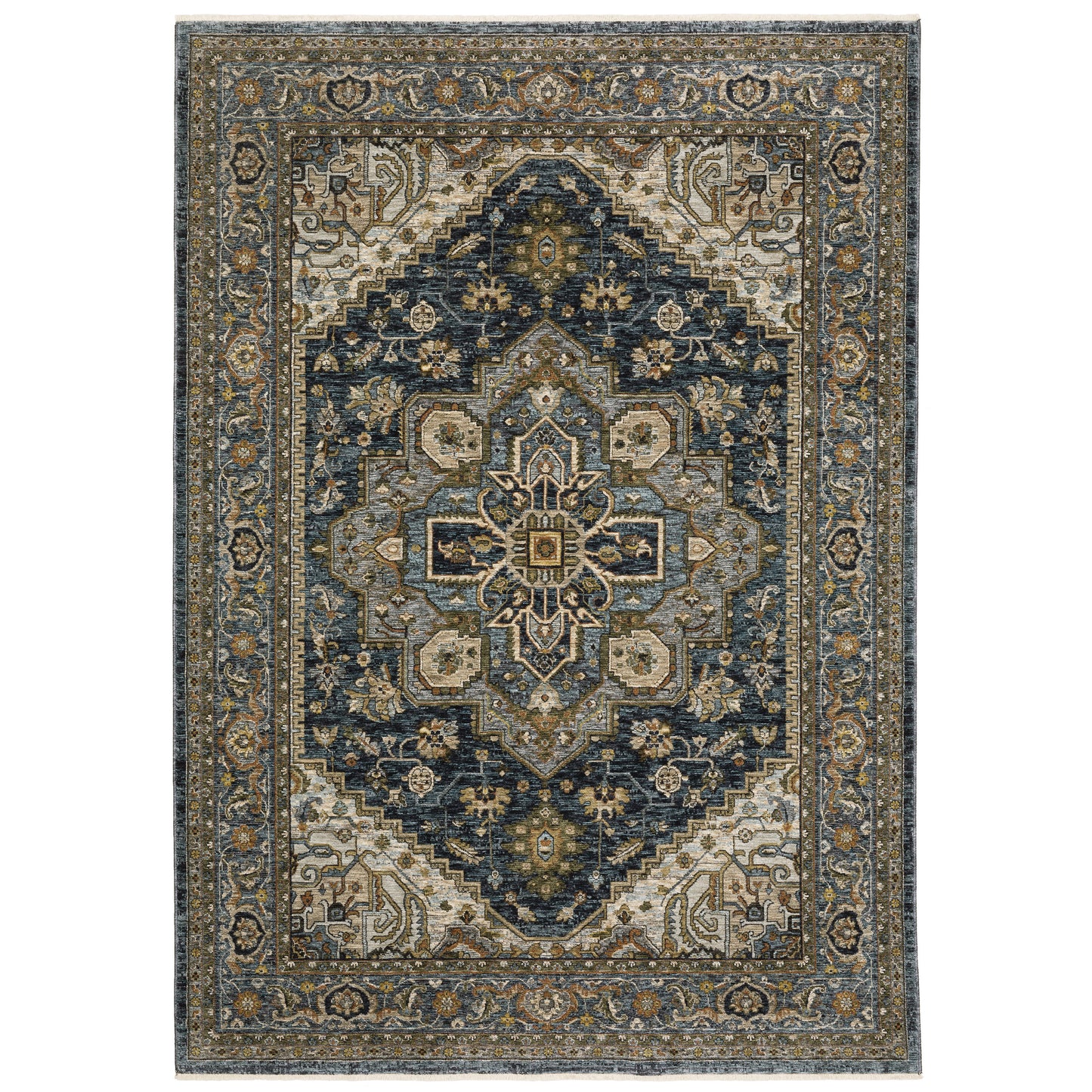 Aberdeen 1144Q Blue Medallion Rug