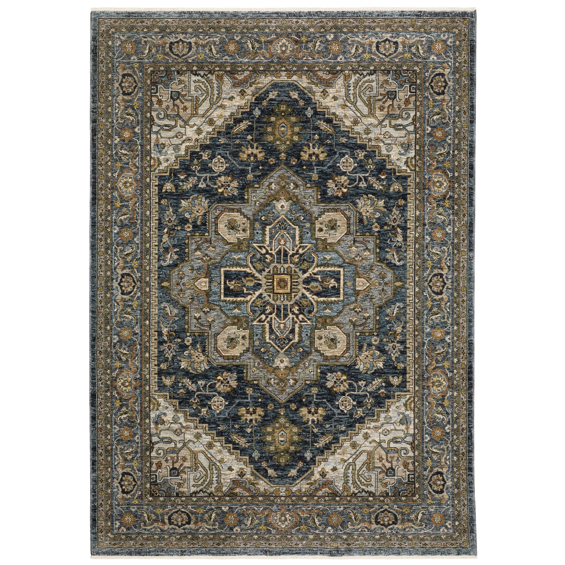 Aberdeen 1144Q Blue Medallion Rug