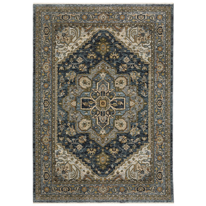 Aberdeen 1144Q Blue Medallion Rug