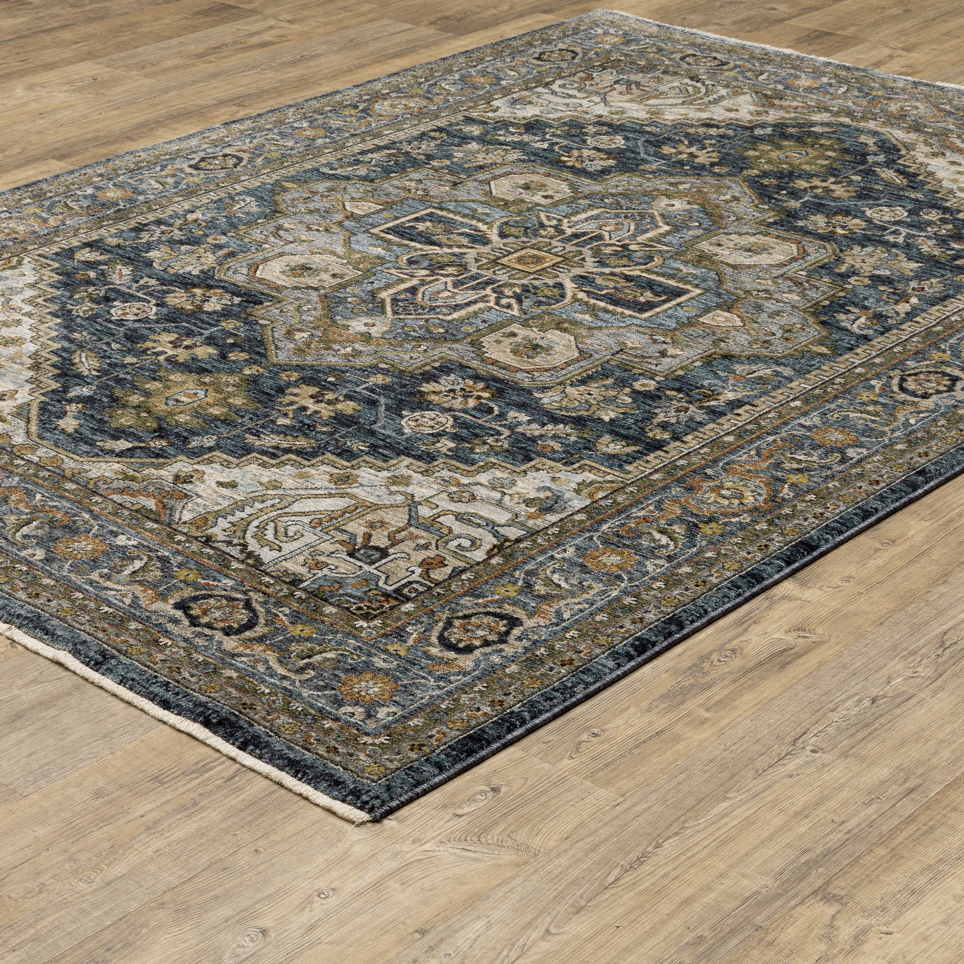 Aberdeen 1144Q Blue Medallion Rug