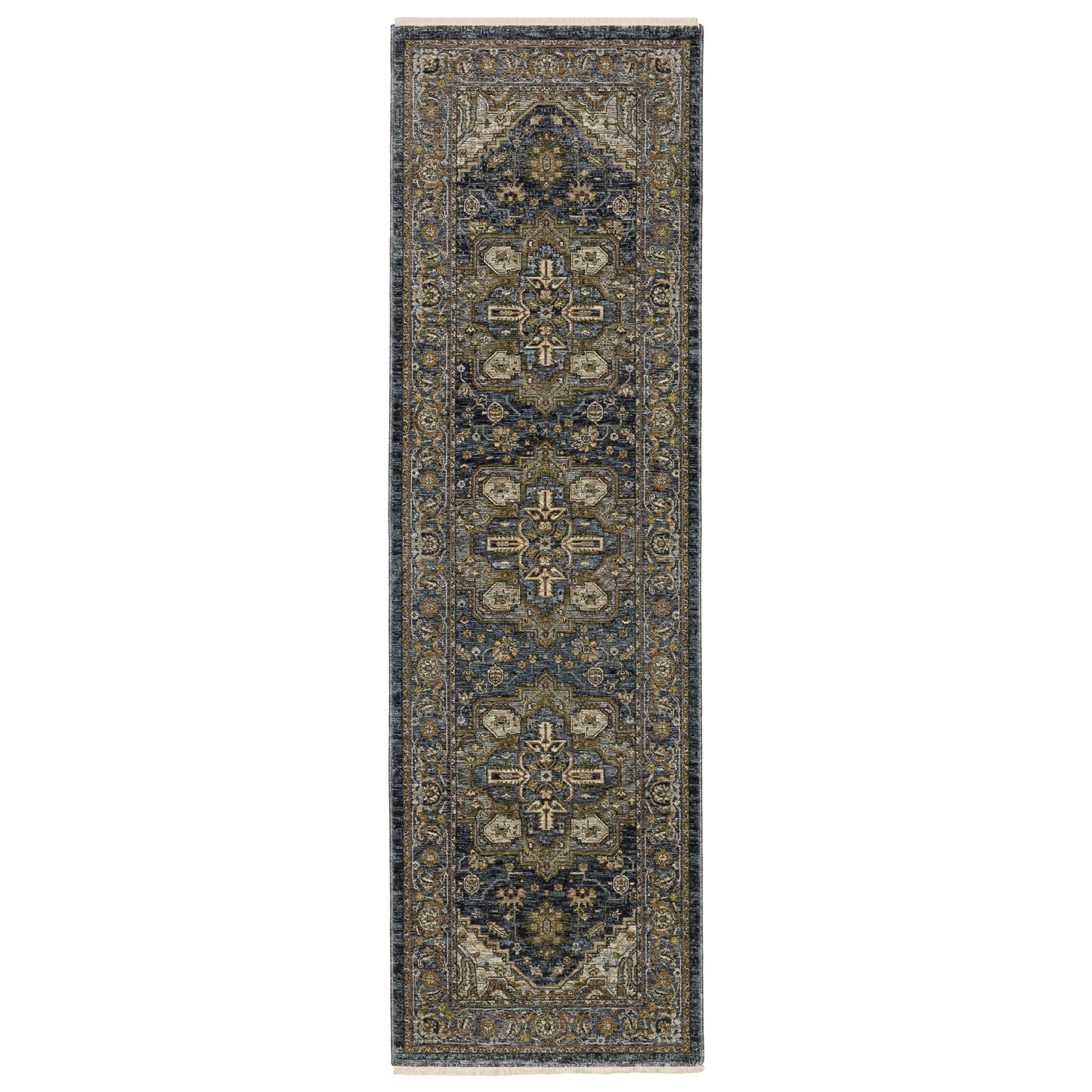 Aberdeen 1144Q Blue Medallion Rug