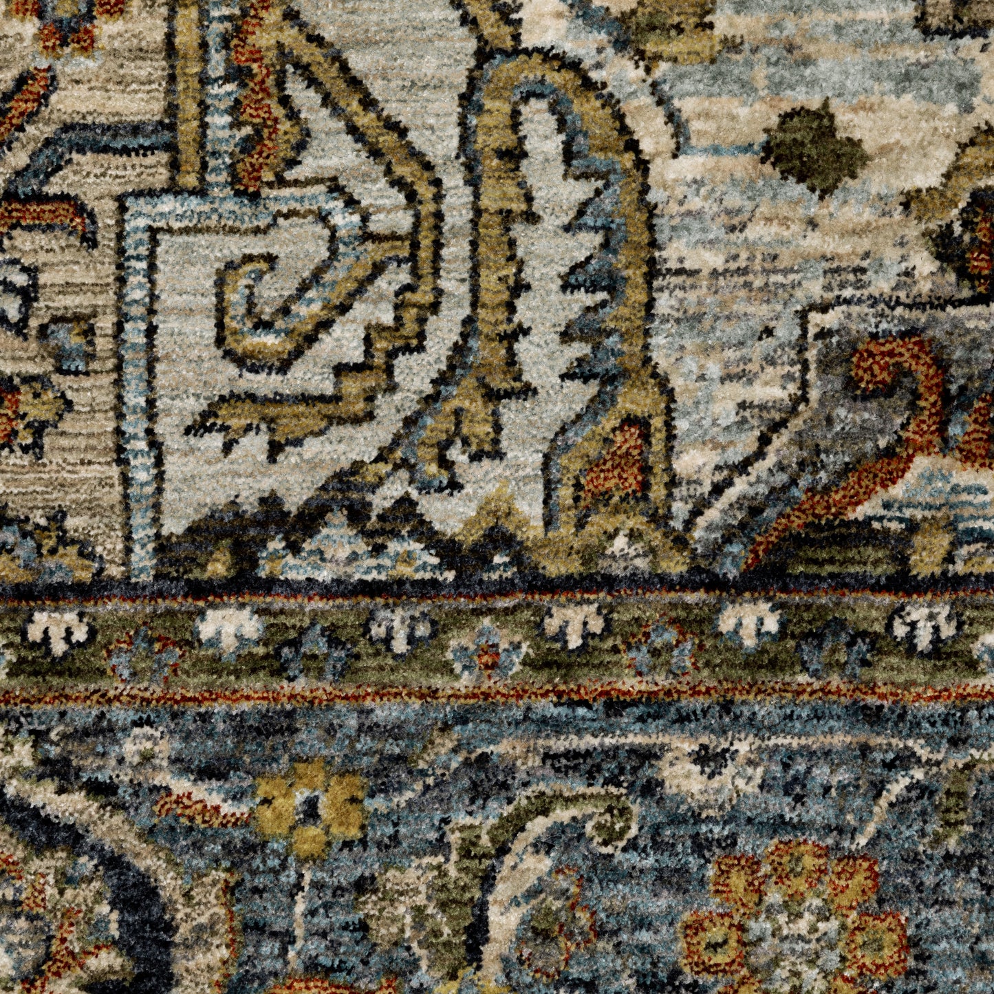 Aberdeen 1144Q Blue Medallion Rug