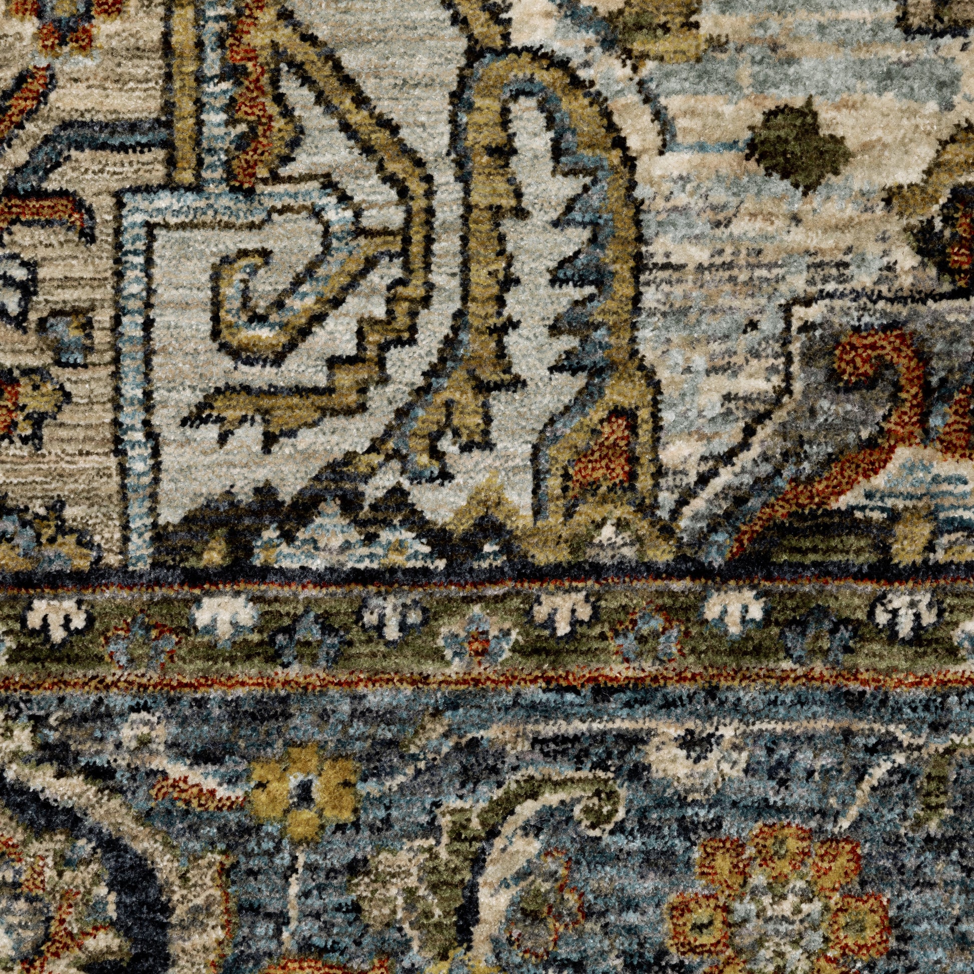 Aberdeen 1144Q Blue Medallion Rug