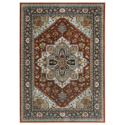 Aberdeen 1144R Red Medallion Rug