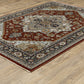 Aberdeen 1144R Red Medallion Rug