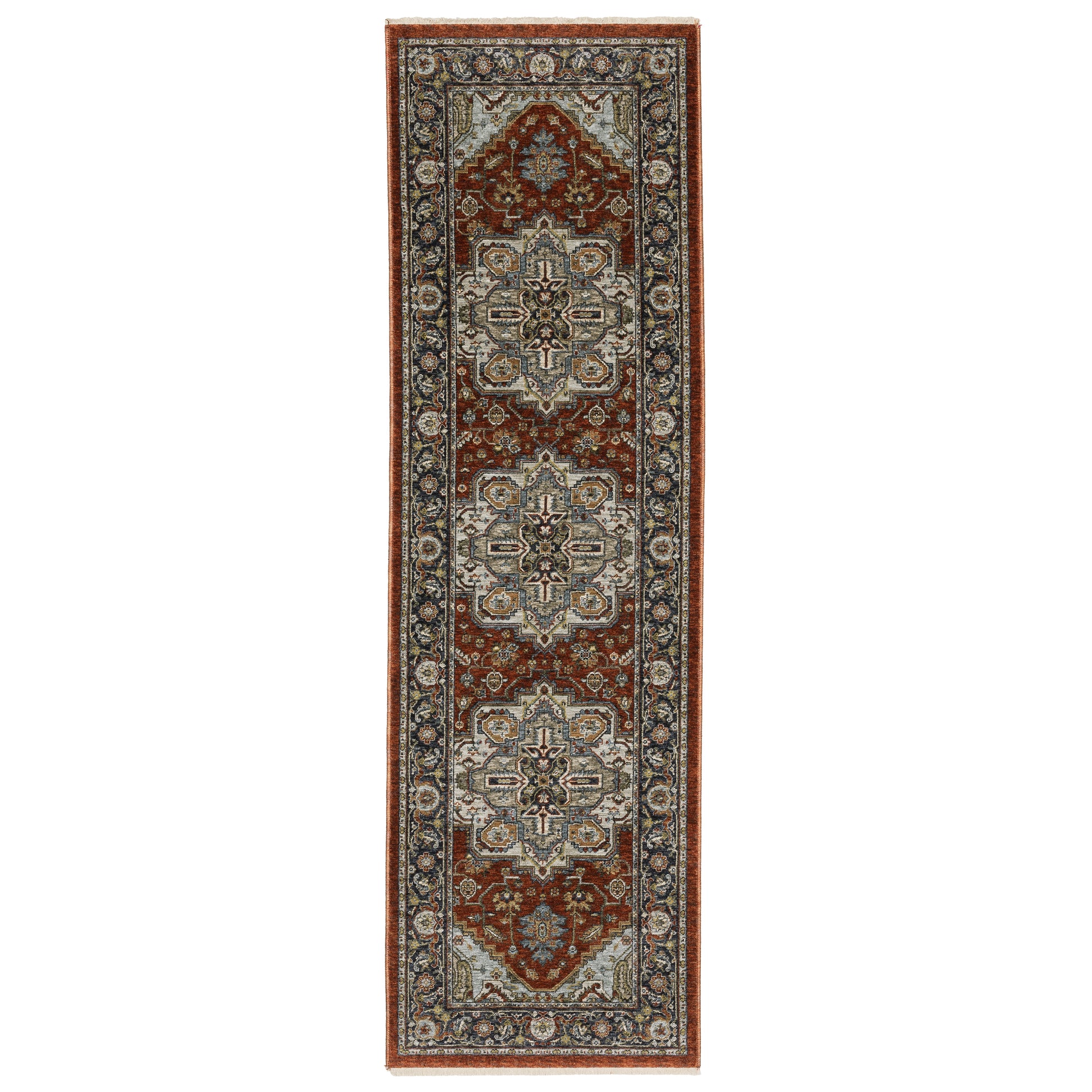 Aberdeen 1144R Red Medallion Rug