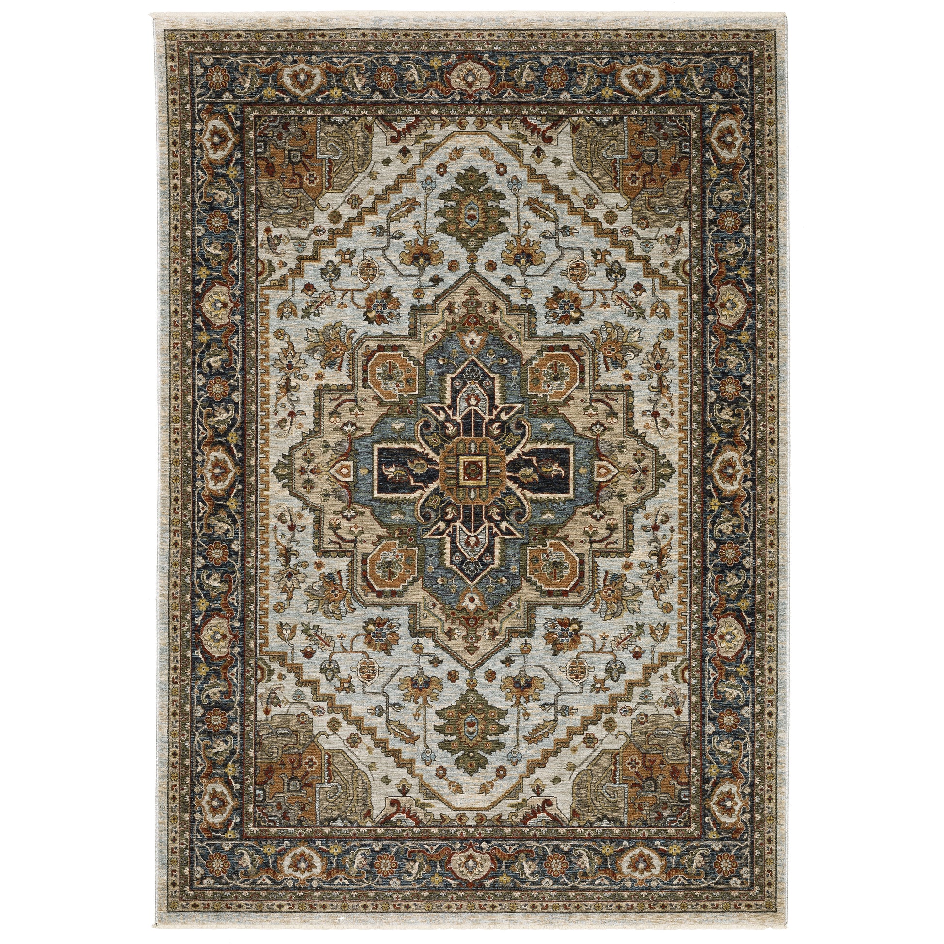 Aberdeen 1144W Ivory Medallion Rug