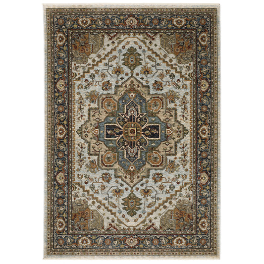 Aberdeen 1144W Ivory Medallion Rug