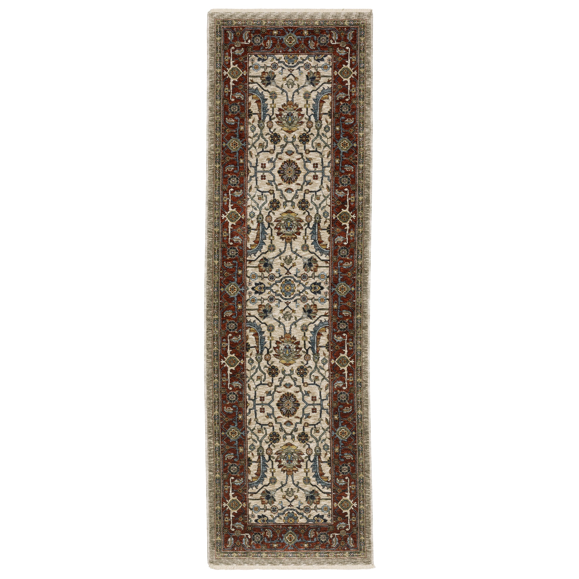 Aberdeen 144D1 Ivory Floral Rug