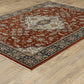 Aberdeen 4151R Red Medallion Rug
