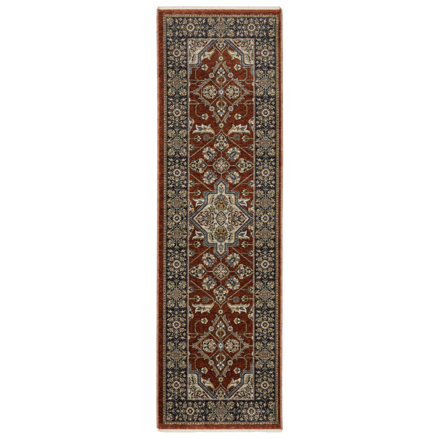 Aberdeen 4151R Red Medallion Rug