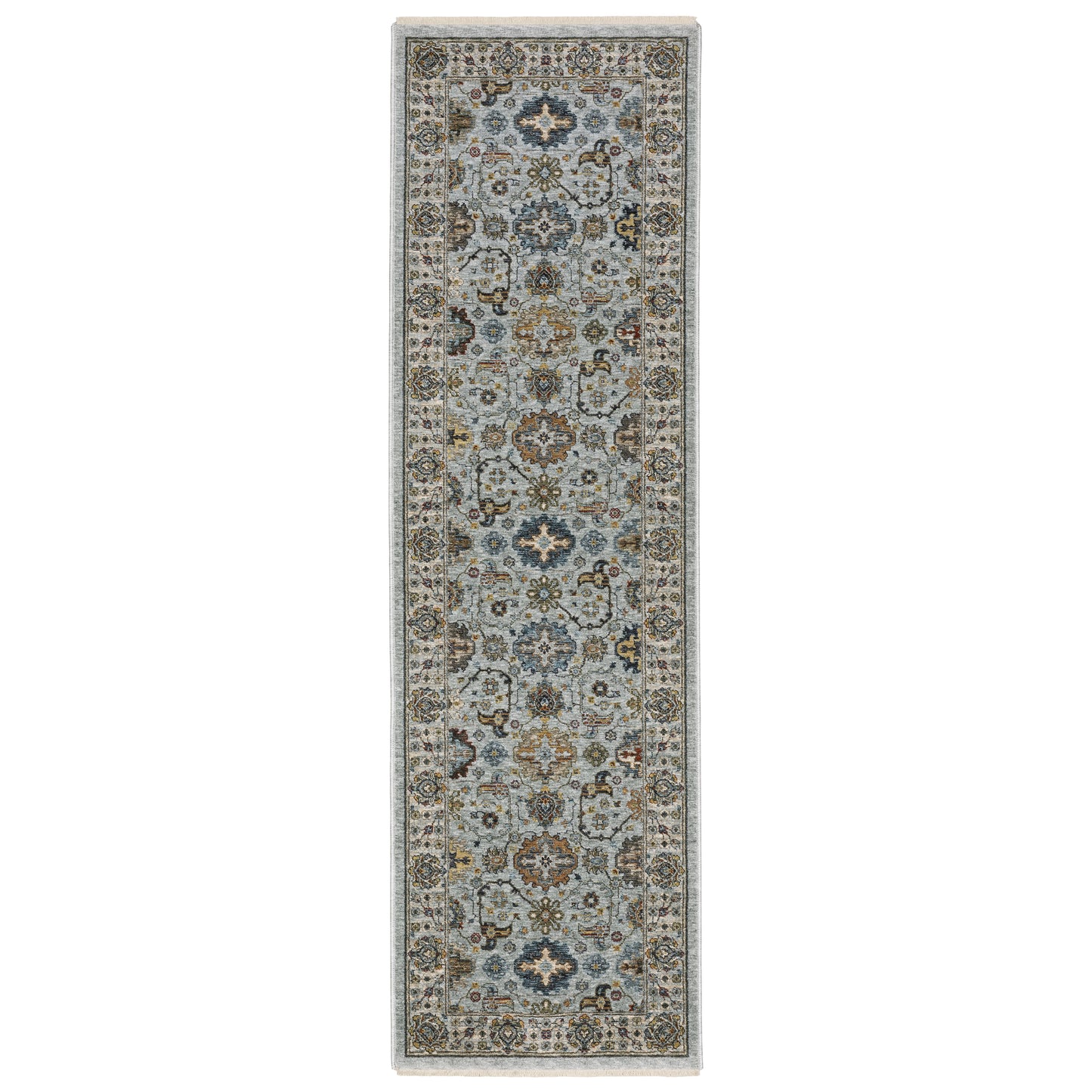 Aberdeen 561W1 Blue Floral Rug