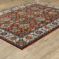 Aberdeen 562R1 Red Floral Rug