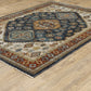 Aberdeen 005W1 Blue Medallion Rug