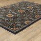 Aberdeen 006B1 Blue Floral Rug