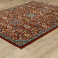Aberdeen 006R1 Red Floral Rug
