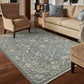 Aberdeen 070H1 Blue Floral Rug