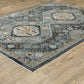 Aberdeen 7150B Blue Medallion Rug