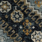 Aberdeen 7150B Blue Medallion Rug