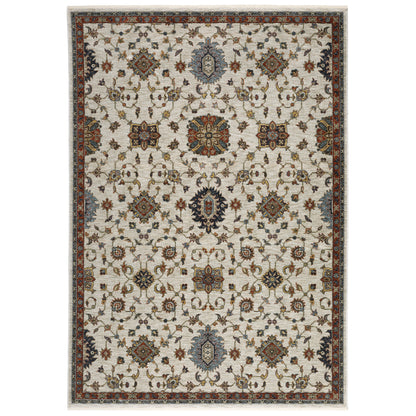 Aberdeen 751W1 Ivory Floral Rug