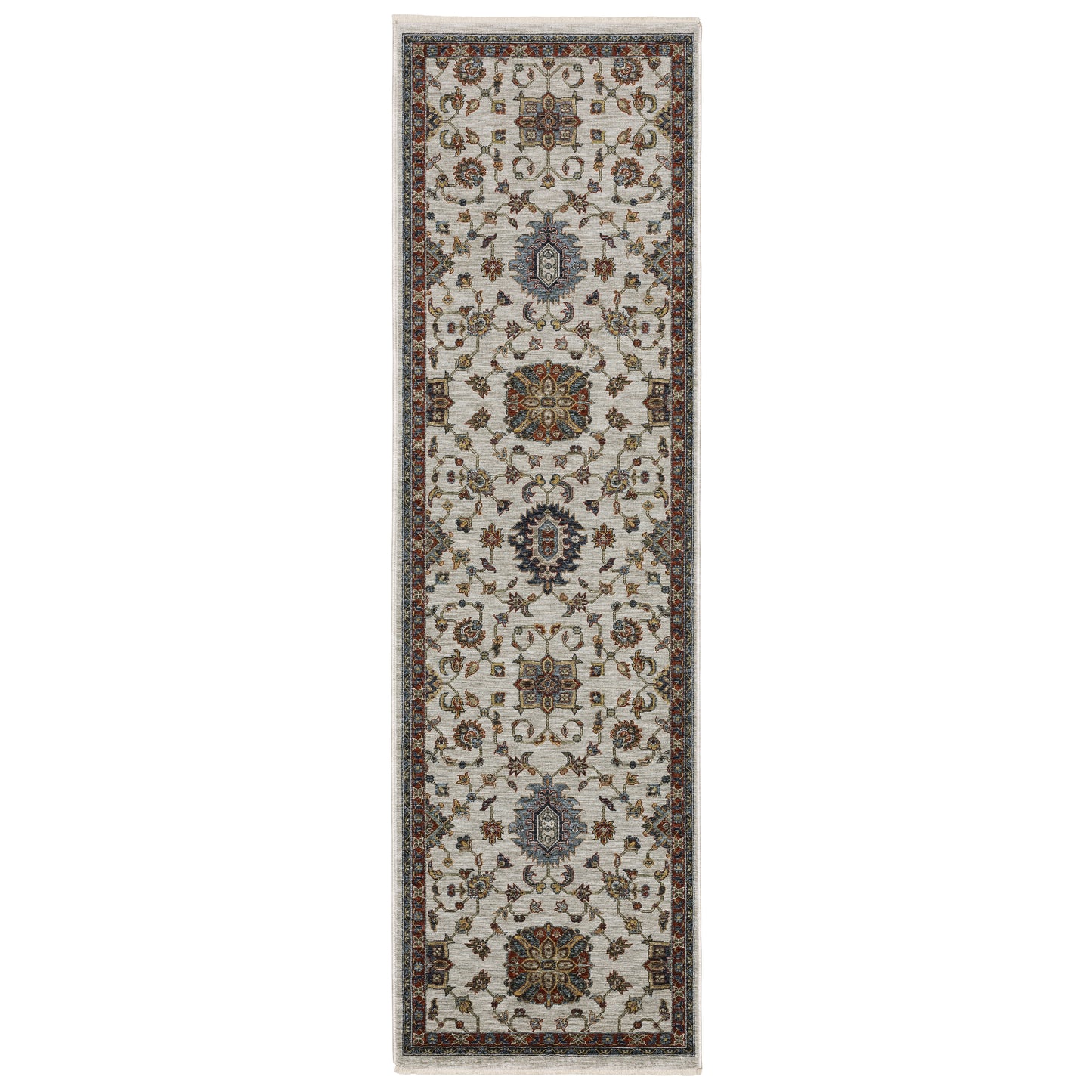 Aberdeen 751W1 Ivory Floral Rug