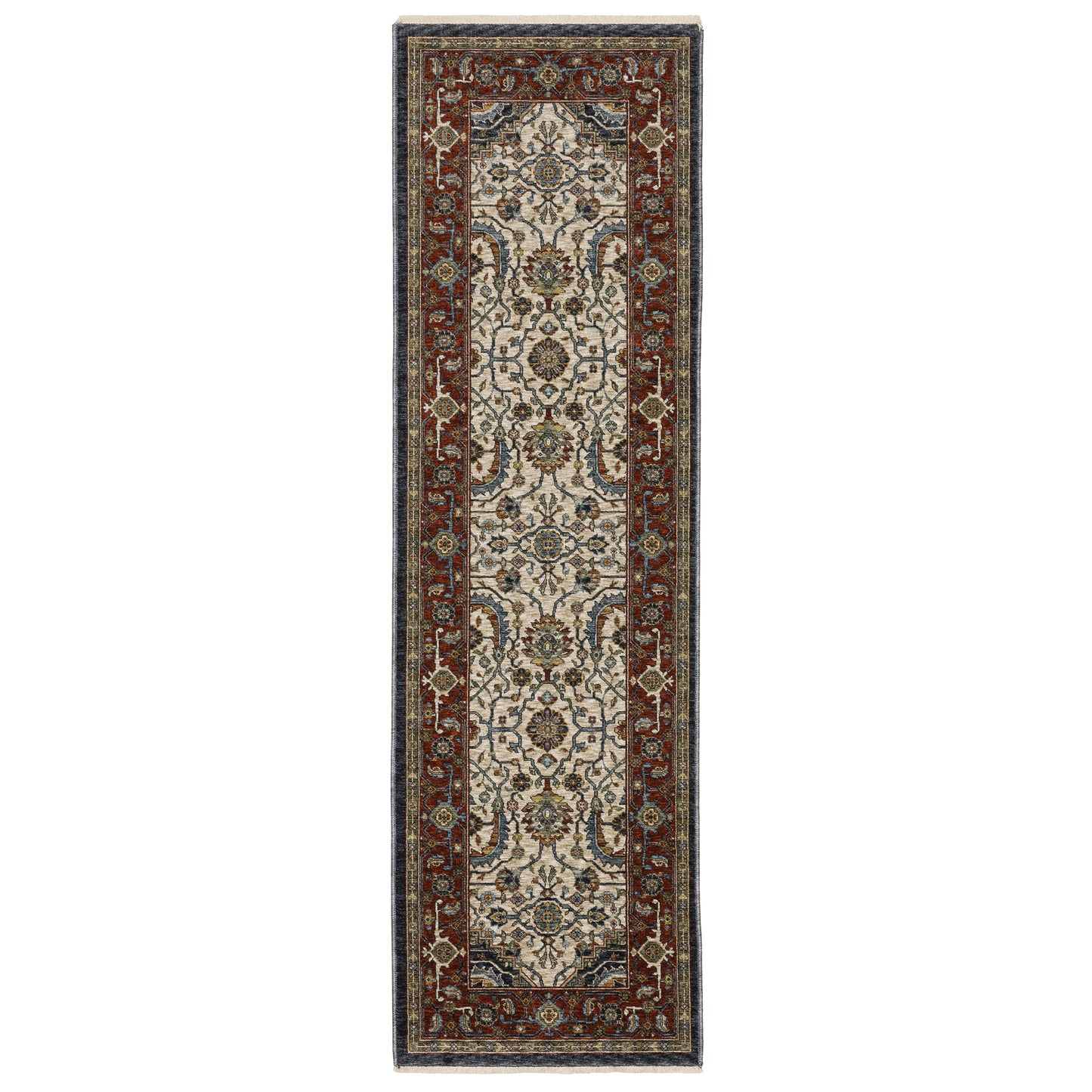 Aberdeen 752W1 Ivory Floral Rug