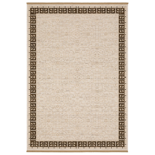 Acacia ACA02 Beige Distressed Rug