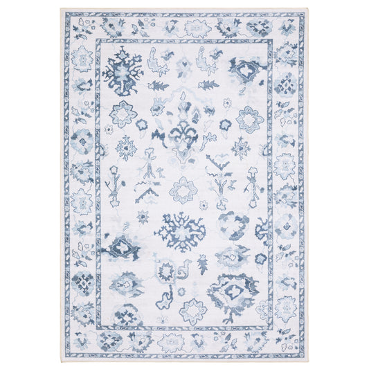 Addison ADD02 Ivory Distressed Rug