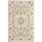 Alfresco 28403 Ivory Medallion Rug