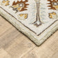 Alfresco 28403 Ivory Medallion Rug