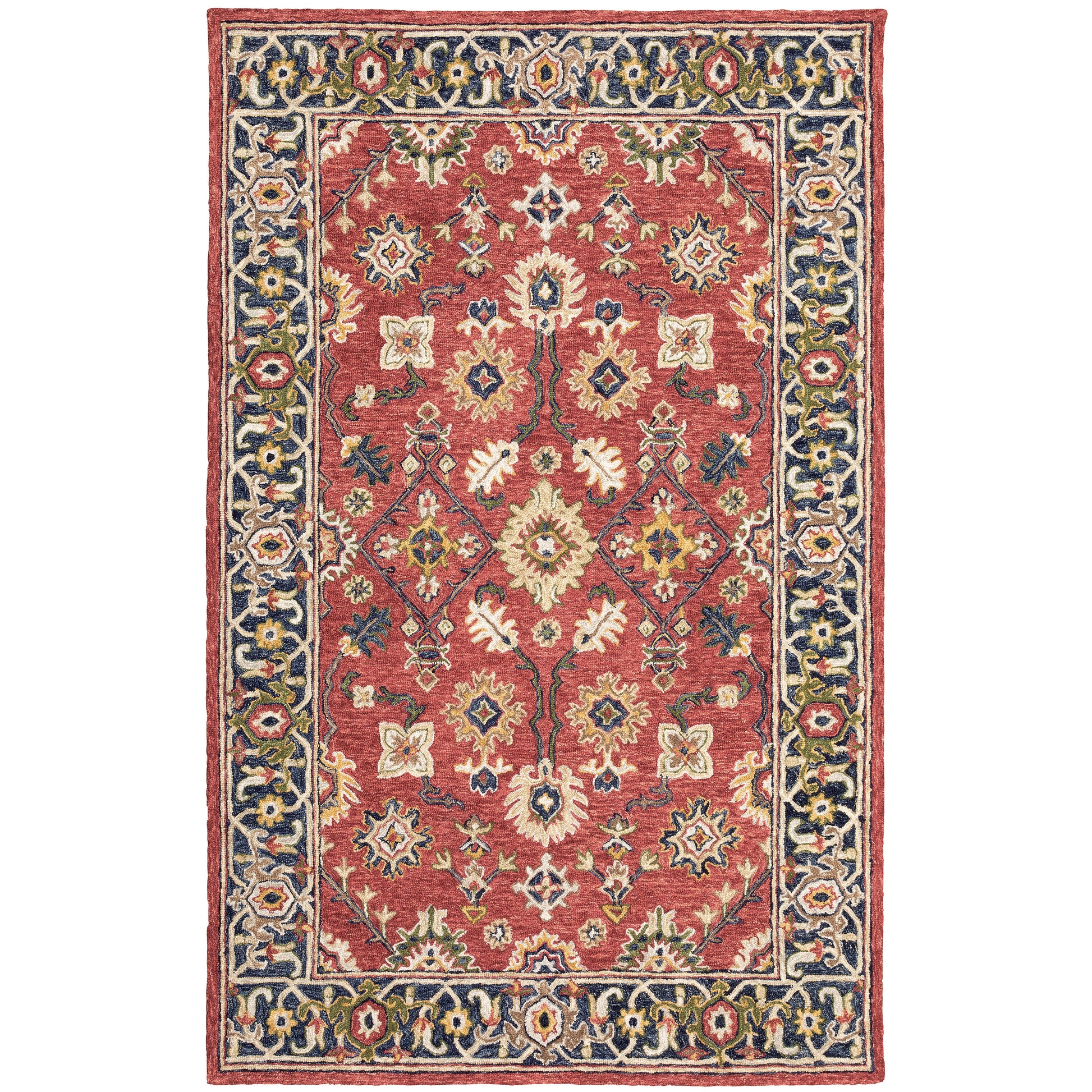 Alfresco 28404 Red Oriental Rug