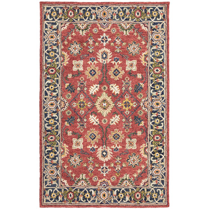 Alfresco 28404 Red Oriental Rug