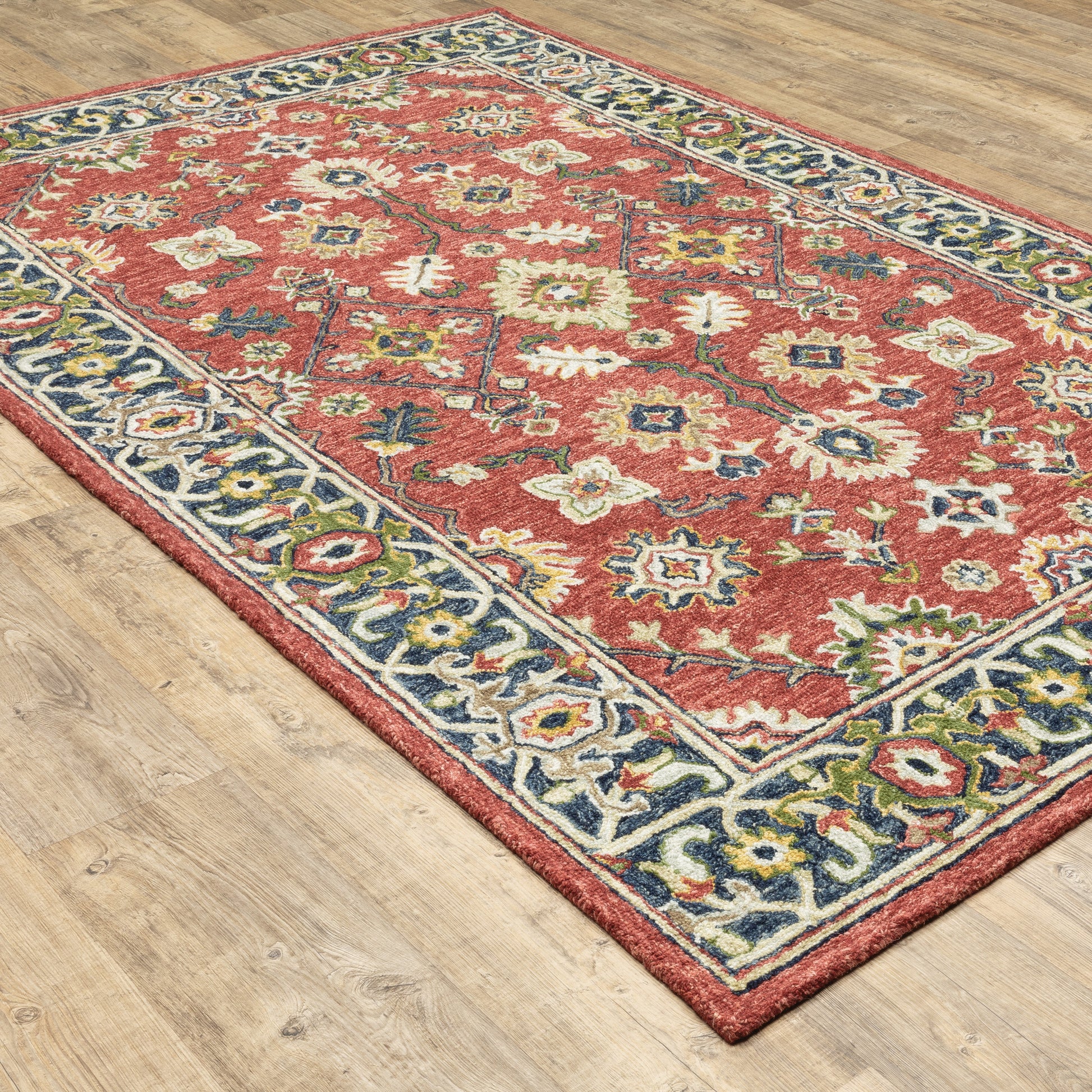 Alfresco 28404 Red Oriental Rug