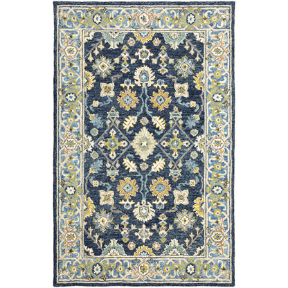 Alfresco 28405 Navy Oriental Rug