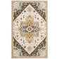 Alfresco 28407 Ivory Medallion Rug