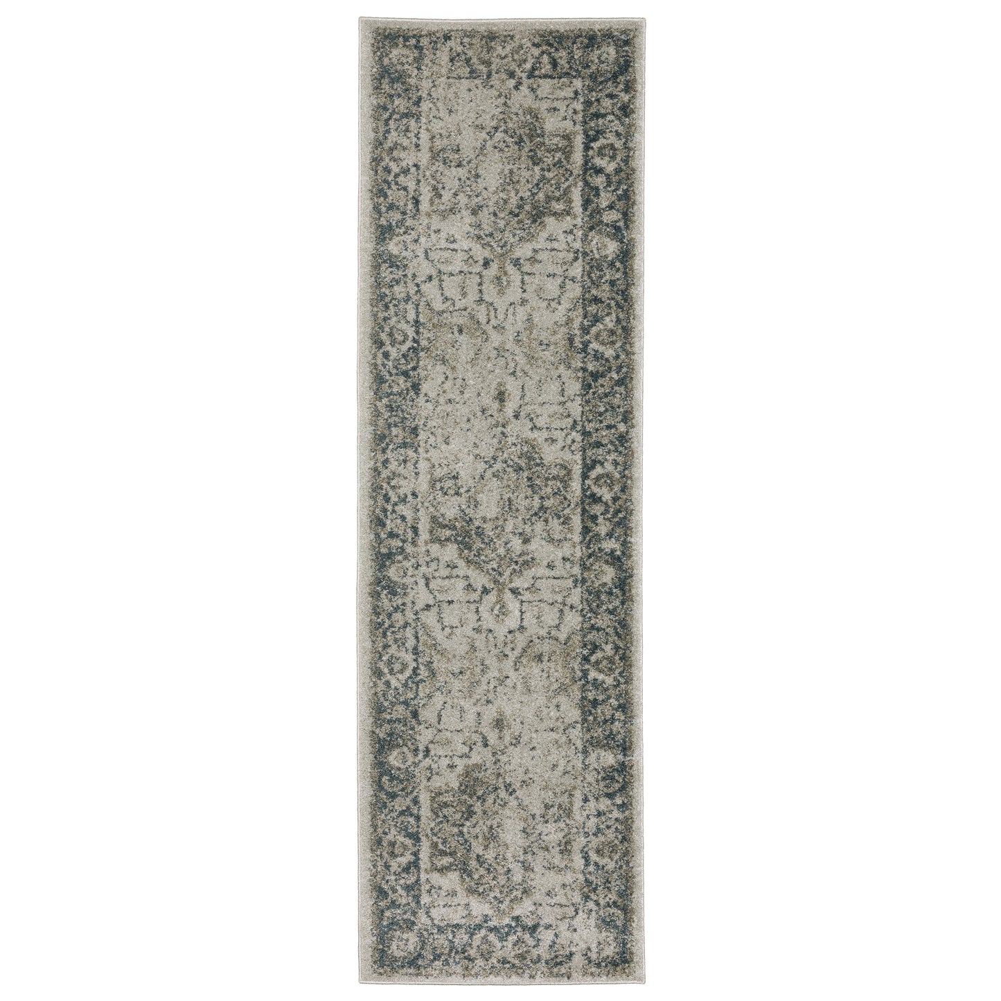 Alton 002W9 Beige Distressed Rug