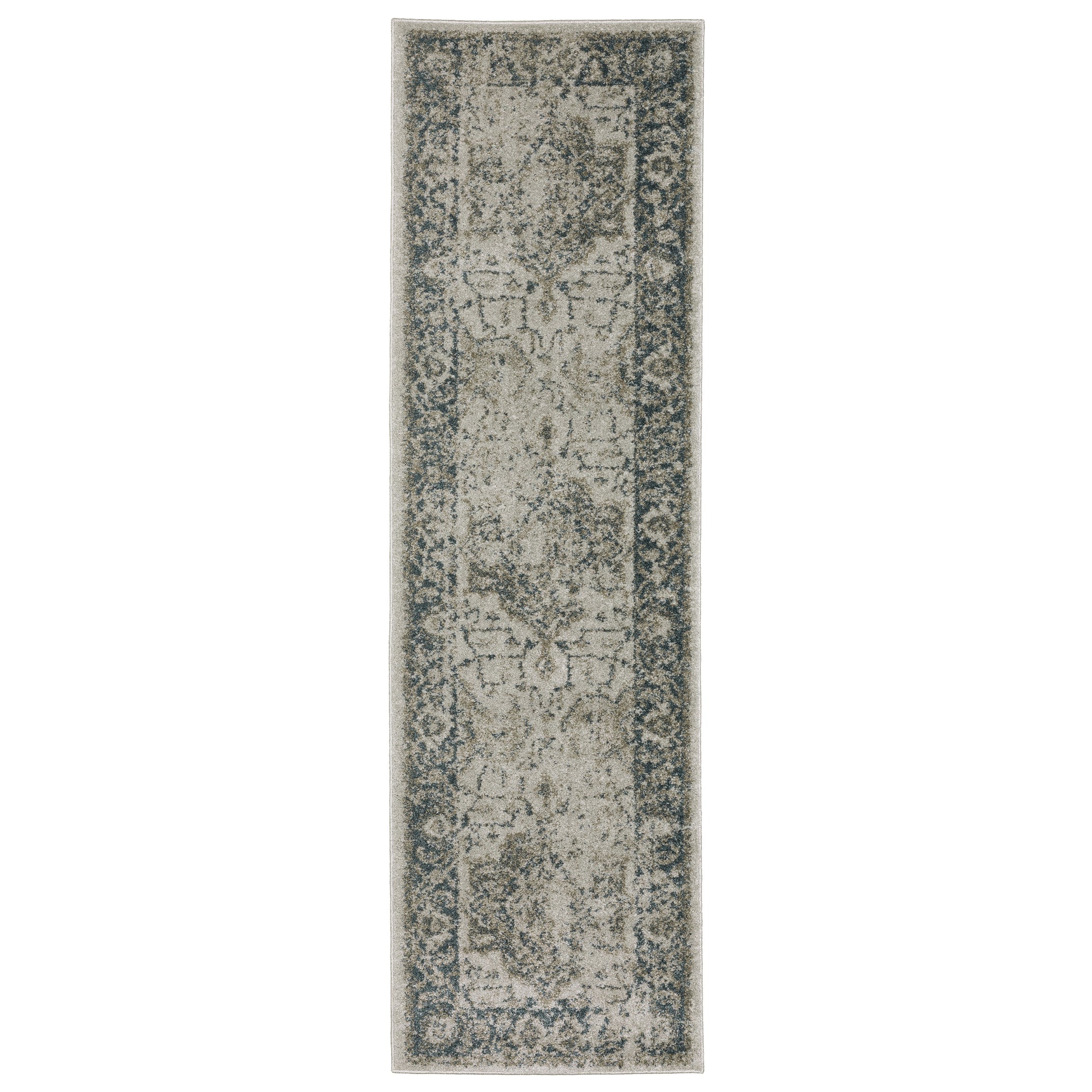 Alton 002W9 Beige Distressed Rug