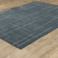 Alton 040B9 Blue Solid Rug