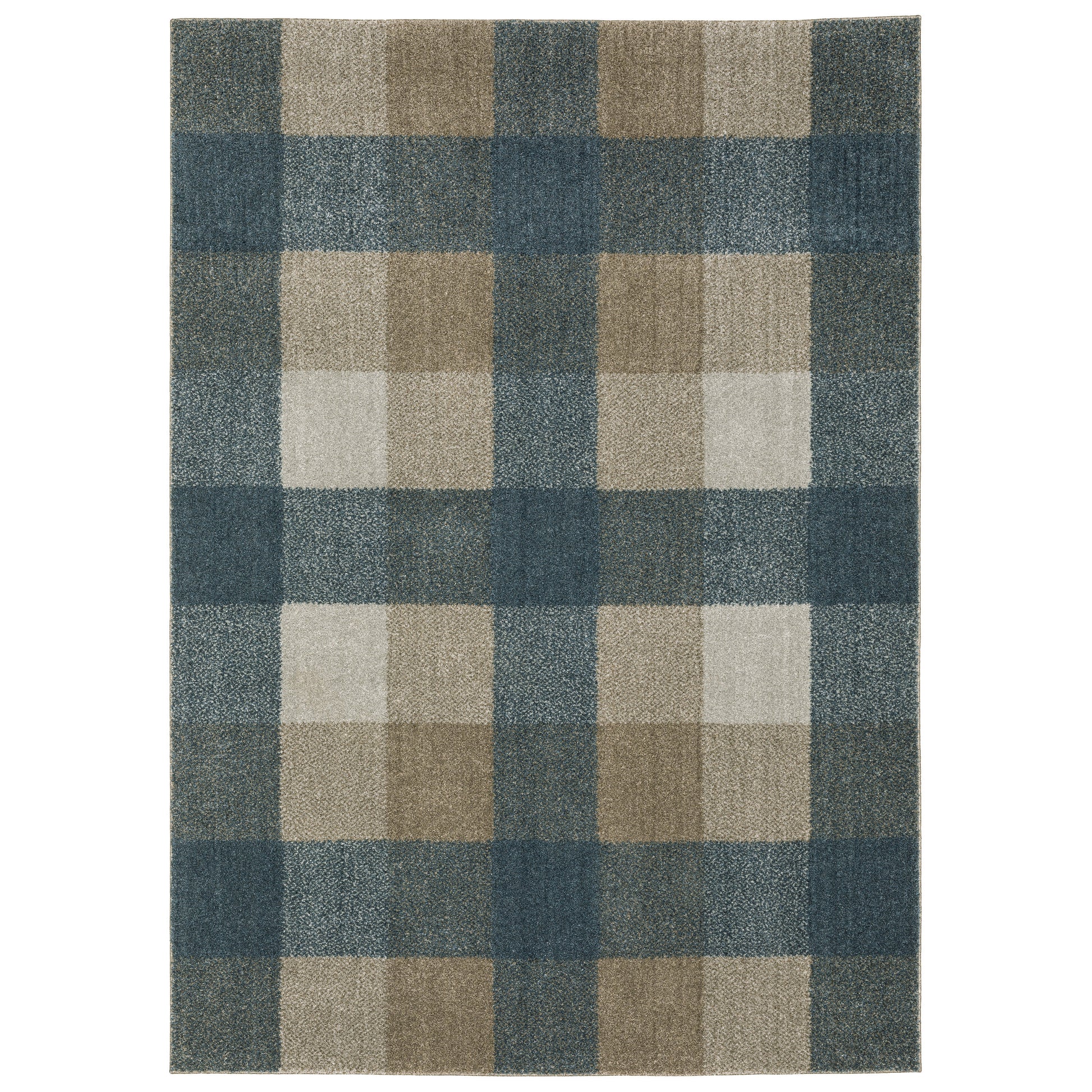 Alton 5093X Blue Distressed Rug