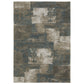Alton 532B9 Blue Distressed Rug