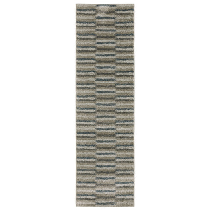 Alton 5502D Beige Geometric Rug