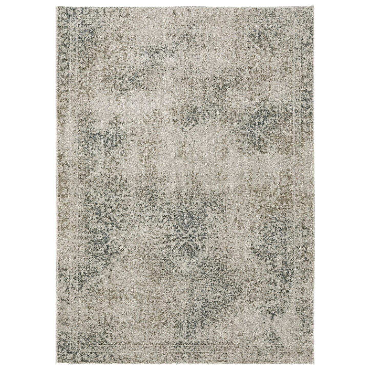 Alton 070E9 Beige Distressed Rug