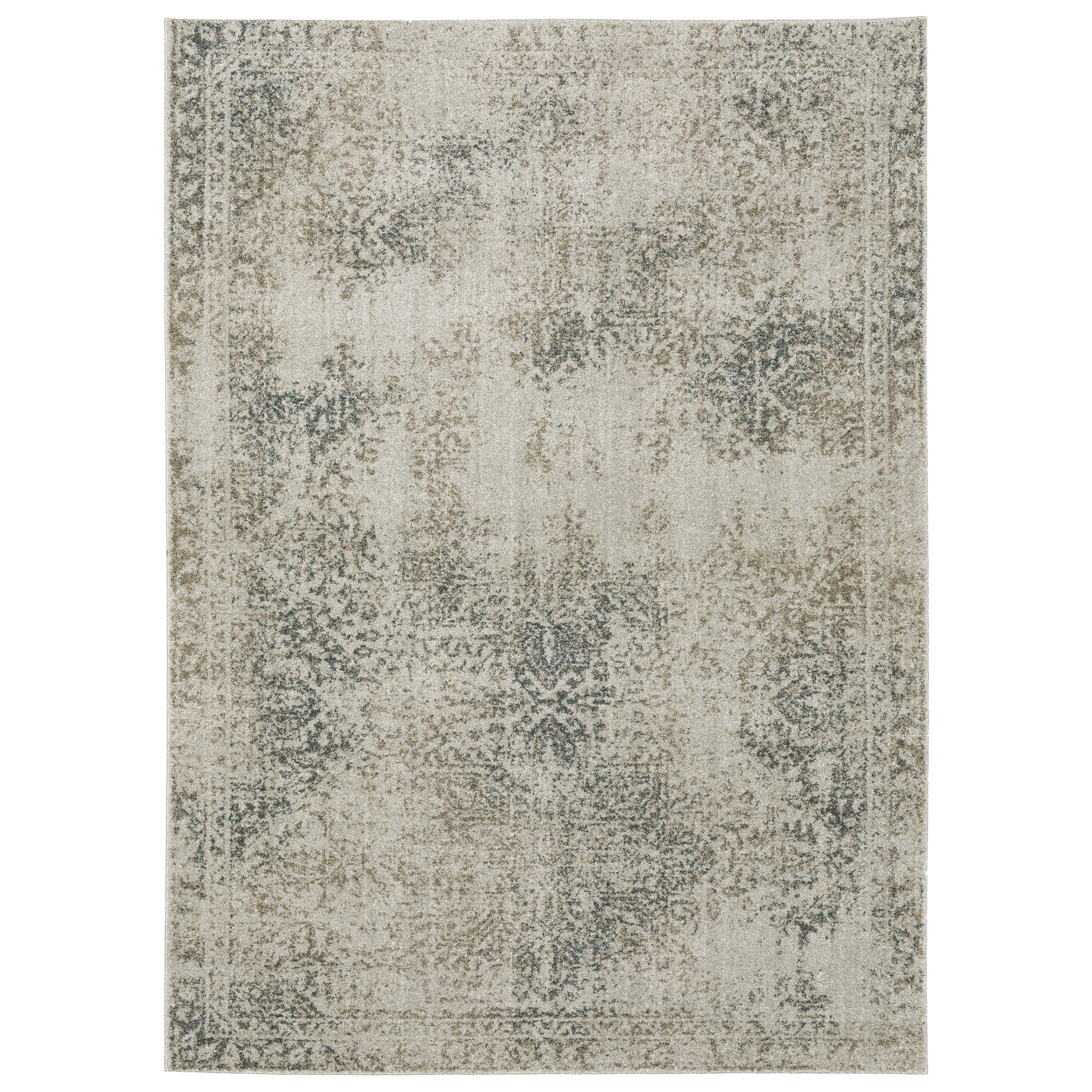 Alton 070E9 Beige Distressed Rug