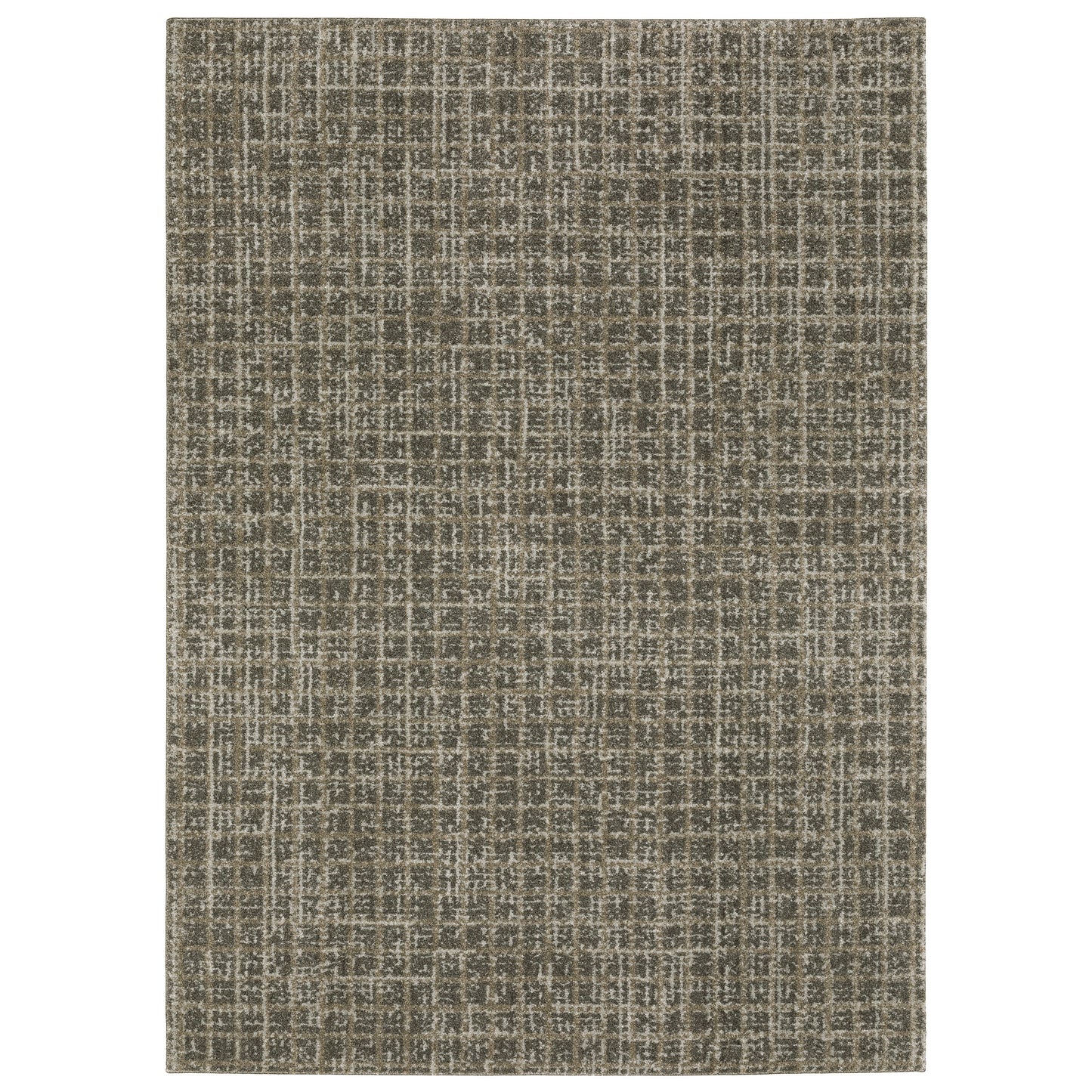Alton 090N9 Brown Distressed Rug