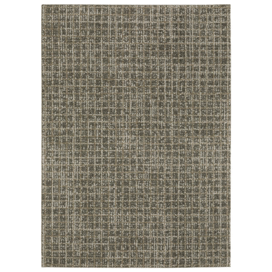 Alton 090N9 Brown Distressed Rug