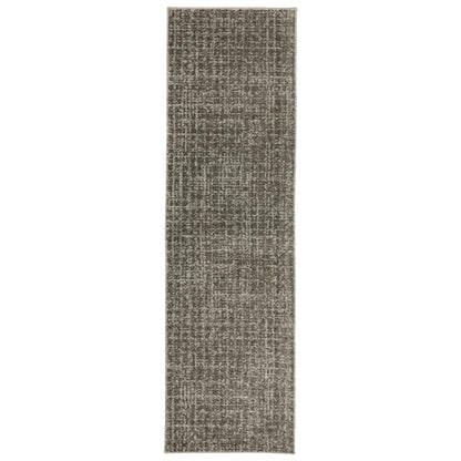 Alton 090N9 Brown Distressed Rug