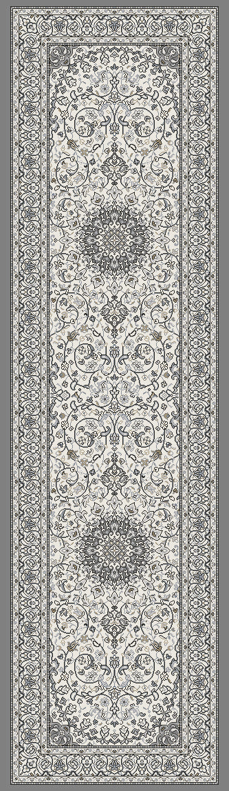 Ancient Garden 57119 Cream/Grey