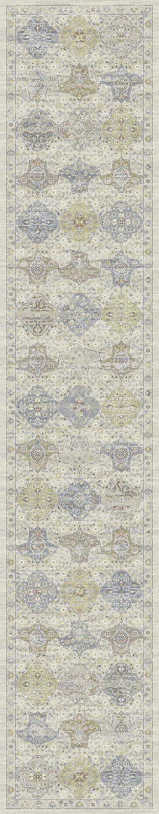 Ancient Garden 57279 Cream/Multi